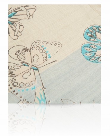 Палантин Женский SN-BUTTERFLY/CORAL